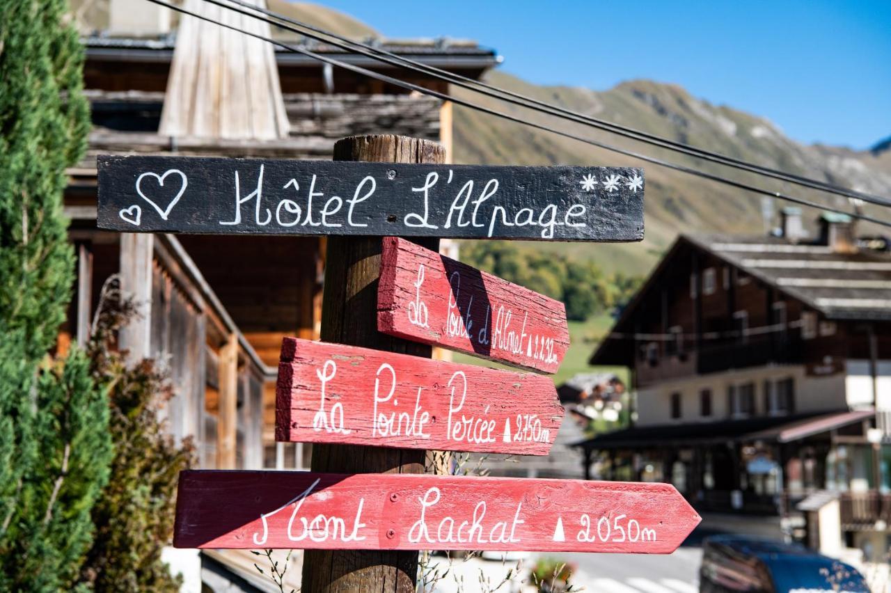 L'Alpage Otel Le Grand-Bornand Dış mekan fotoğraf