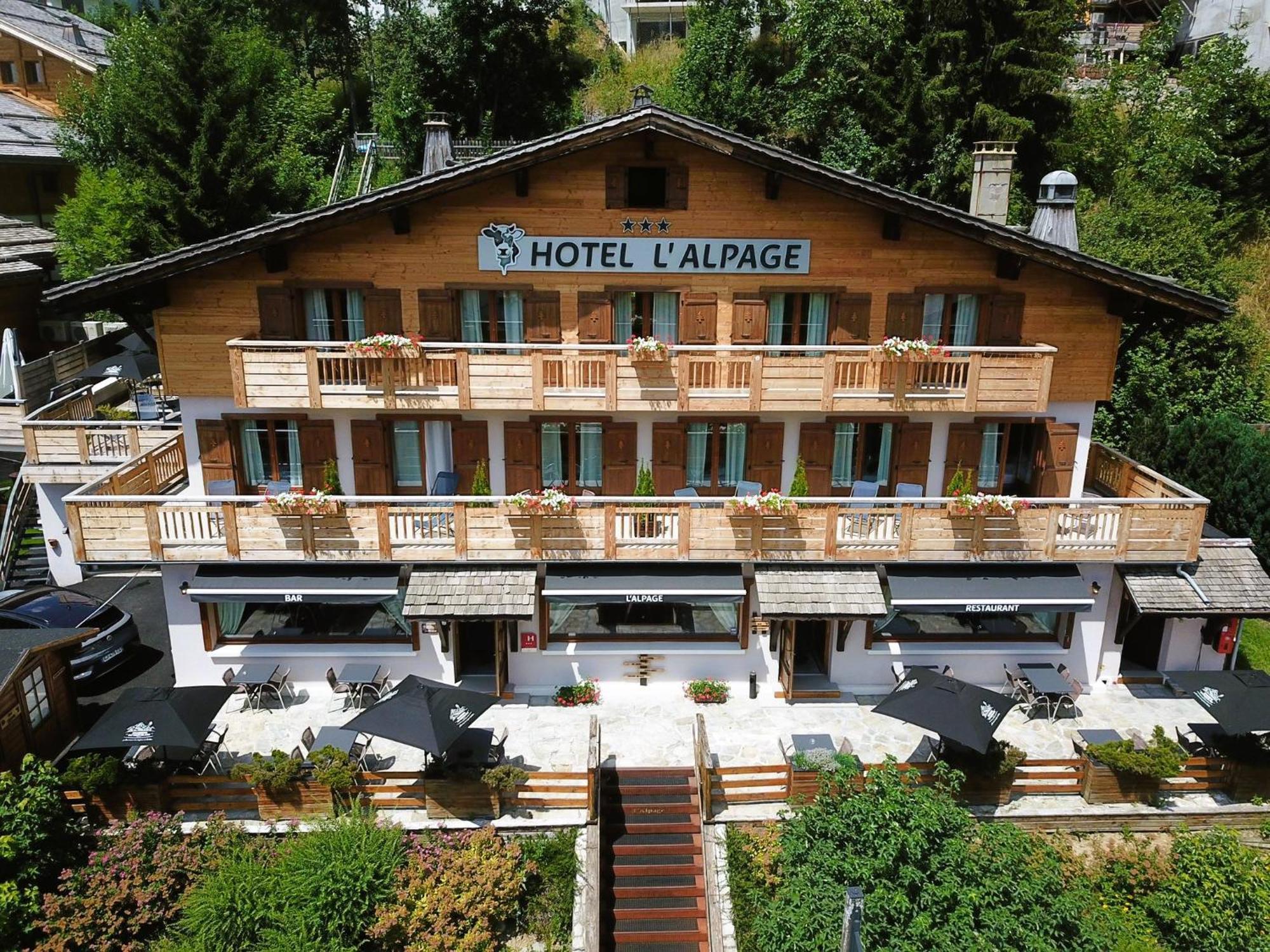 L'Alpage Otel Le Grand-Bornand Dış mekan fotoğraf