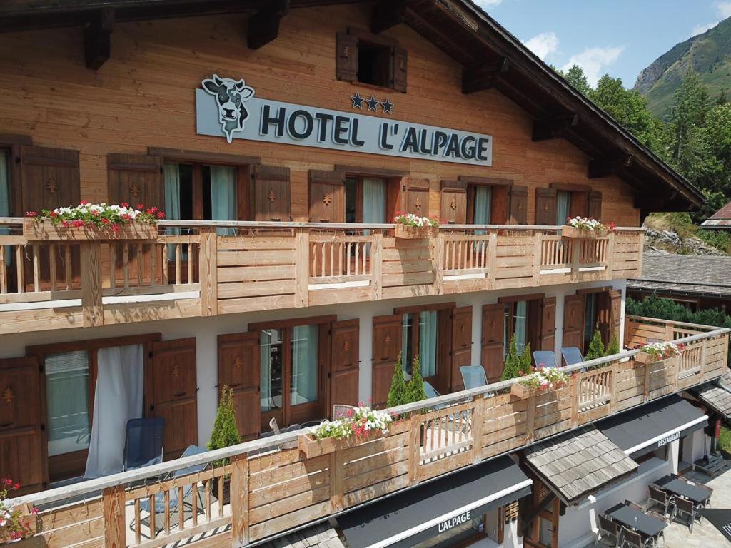 L'Alpage Otel Le Grand-Bornand Dış mekan fotoğraf