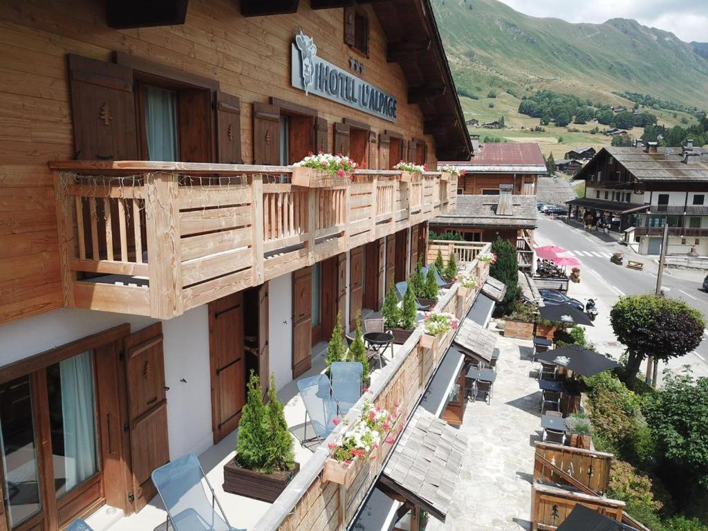 L'Alpage Otel Le Grand-Bornand Dış mekan fotoğraf