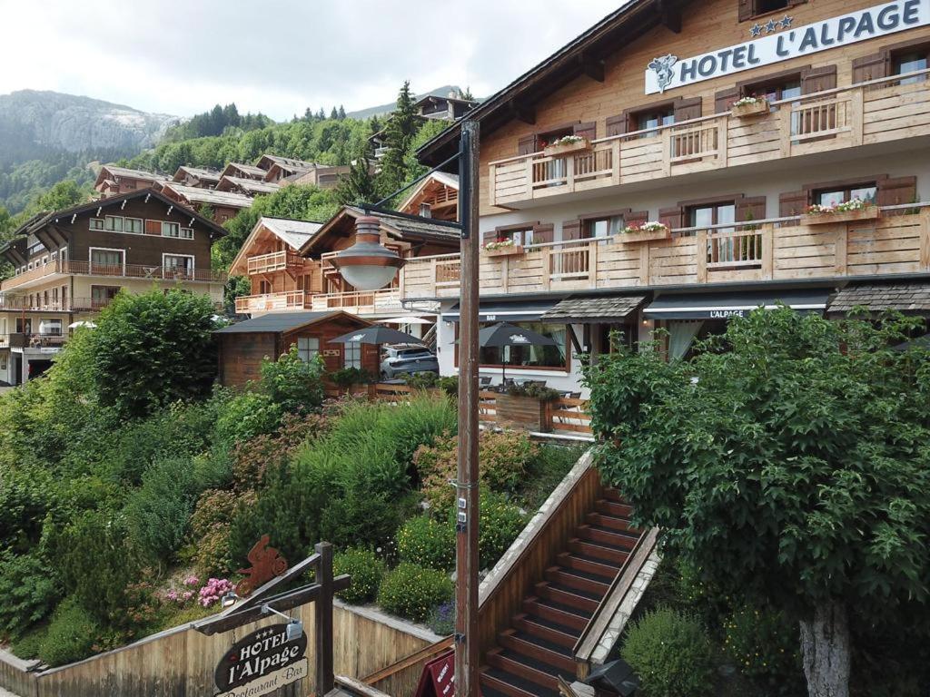 L'Alpage Otel Le Grand-Bornand Dış mekan fotoğraf